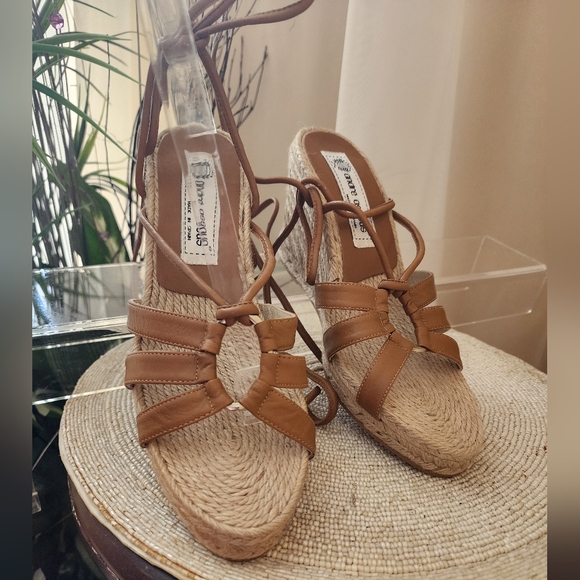 NWT.andre assous wrap up Wedge siz 9.5 - Picture 3 of 8